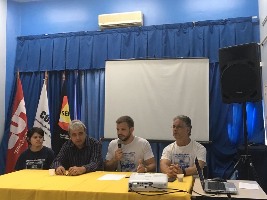 Iracema Castelo Branco (E), Roberto Rocha, Tomás Fiori e Breno Serafini